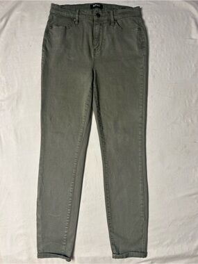 Buffalo David Bitton Hanna High-Rise Skinny Jeans Women’s Size 6 Sage